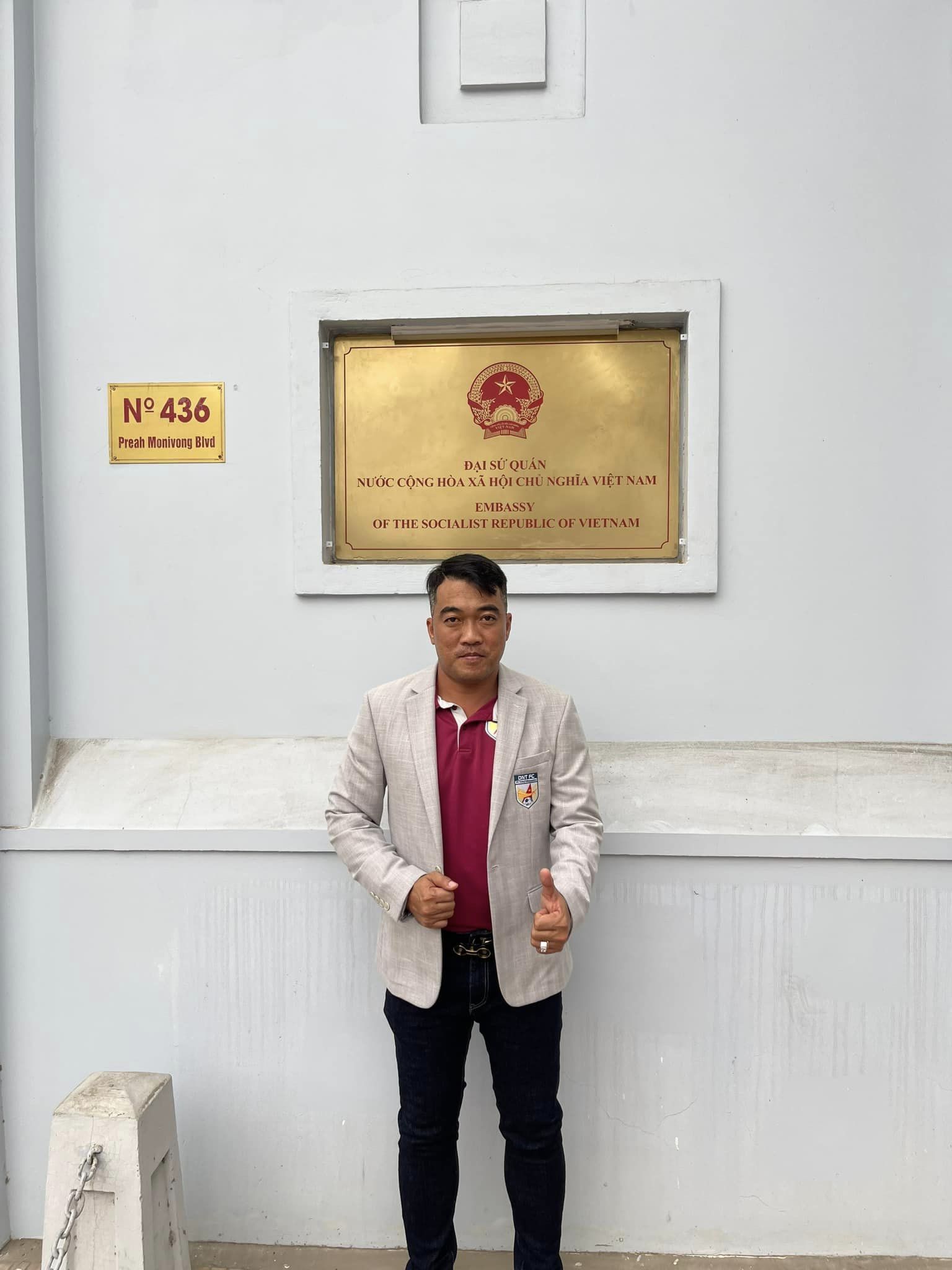 Kết nối giao thương và giao lưu bóng đá với Doanh nhân trẻ Cambodia.