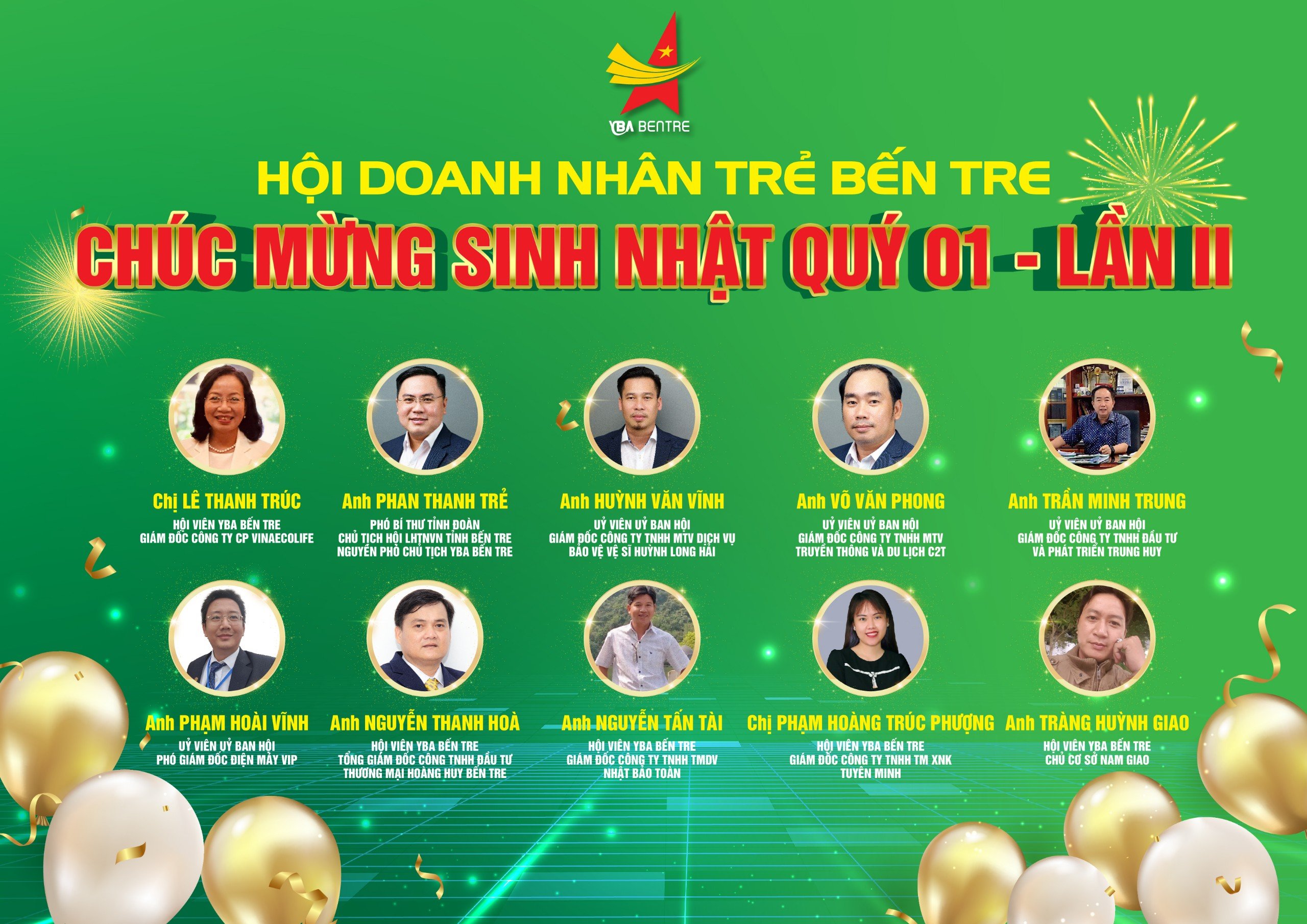 Mừng sinh nhật Hội viên – Đáp đền tiếp nối