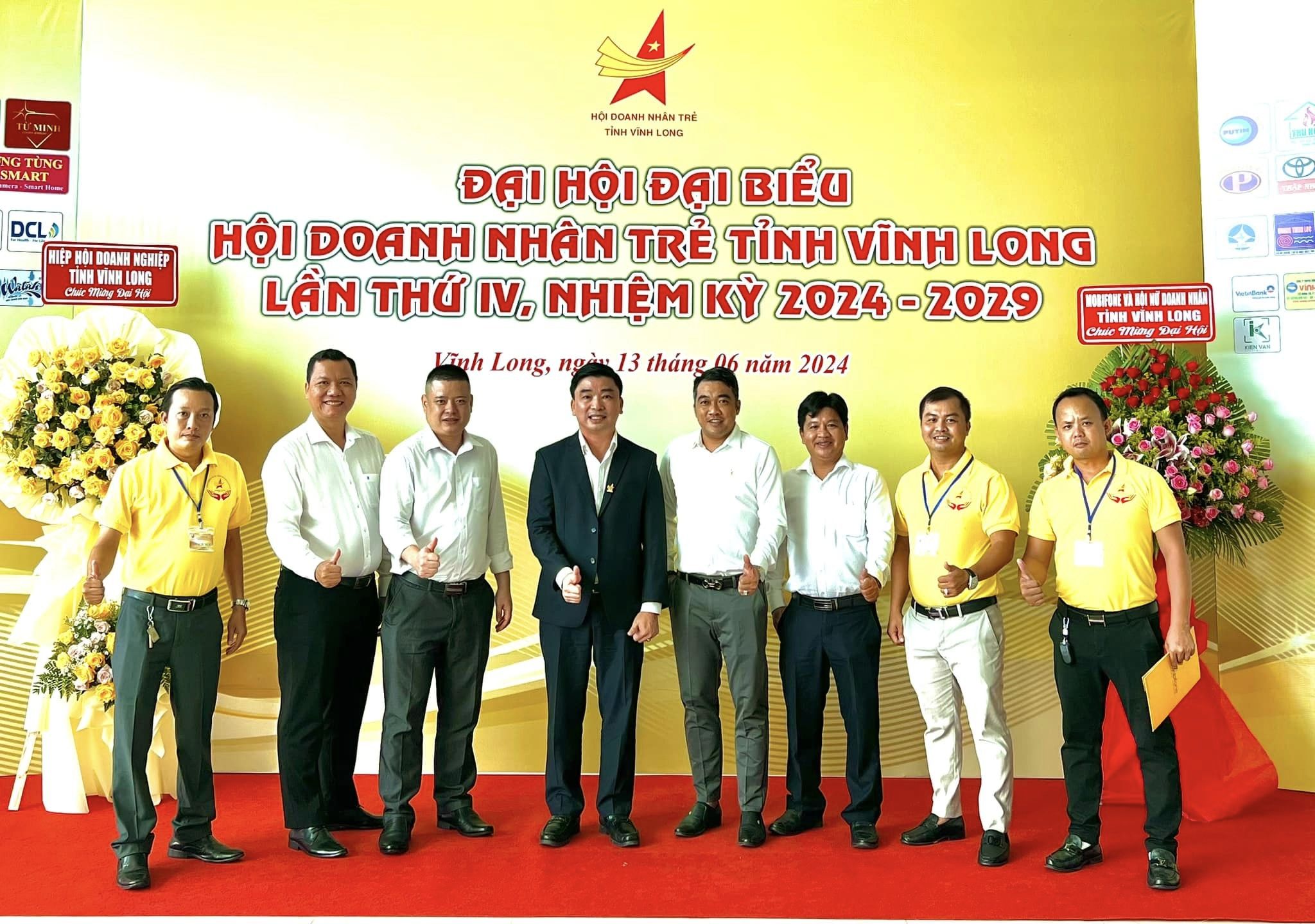 ĐẠI HỘI ĐẠI BIỂU HỘI DOANH NHÂN TRẺ TỈNH VĨNH LONG LẦN THỨ IV, NHIỆM KỲ 2024 – 2029