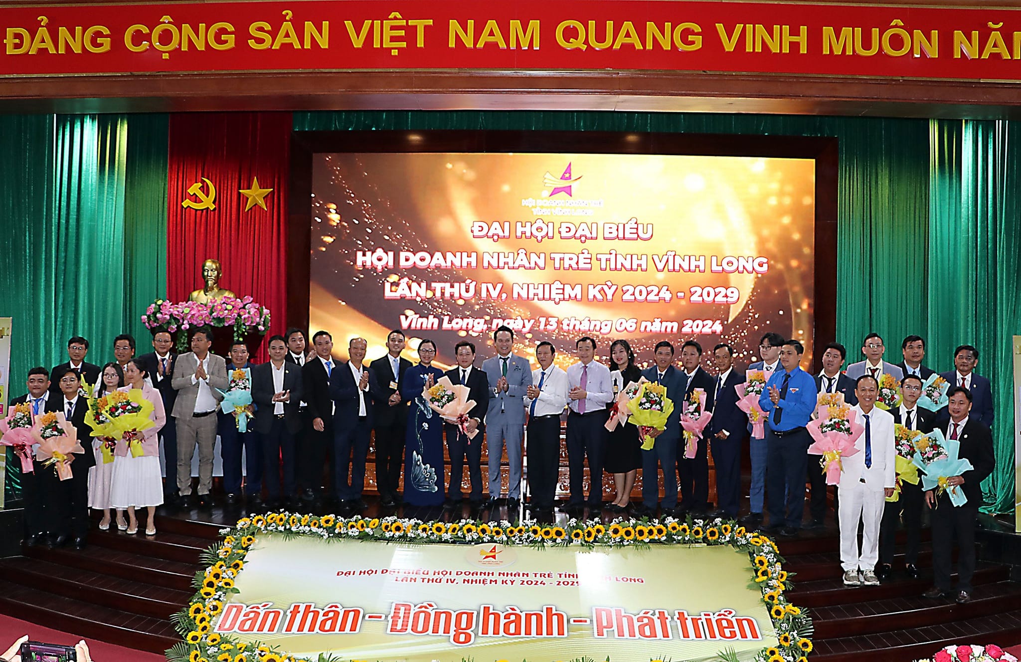 ĐẠI HỘI ĐẠI BIỂU HỘI DOANH NHÂN TRẺ TỈNH VĨNH LONG LẦN THỨ IV, NHIỆM KỲ 2024 – 2029