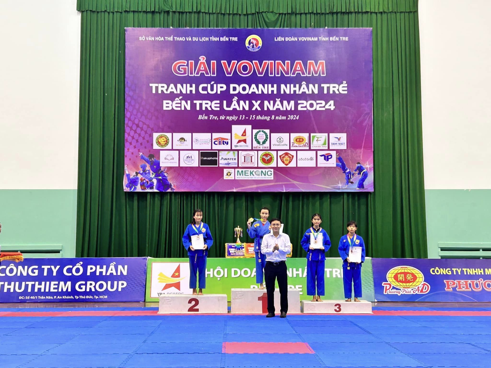 Giải Vovinam Tranh cúp Doanh nhân trẻ lần X, năm 2024