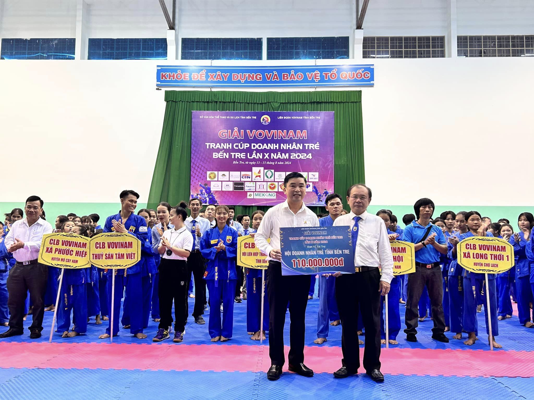 Giải Vovinam Tranh cúp Doanh nhân trẻ lần X, năm 2024