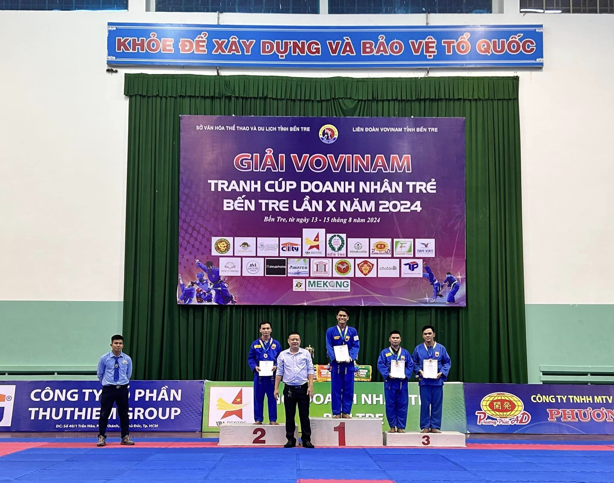 Giải Vovinam Tranh cúp Doanh nhân trẻ lần X, năm 2024