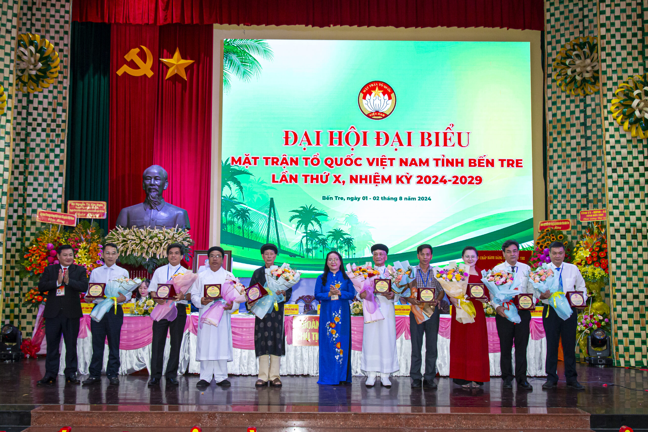 ĐẠI HỘI ĐẠI BIỂU MẶT TRẬN TỔ QUỐC VIỆT NAM TỈNH BẾN TRE LẦN THỨ X, NHIỆM KỲ 2024-2029