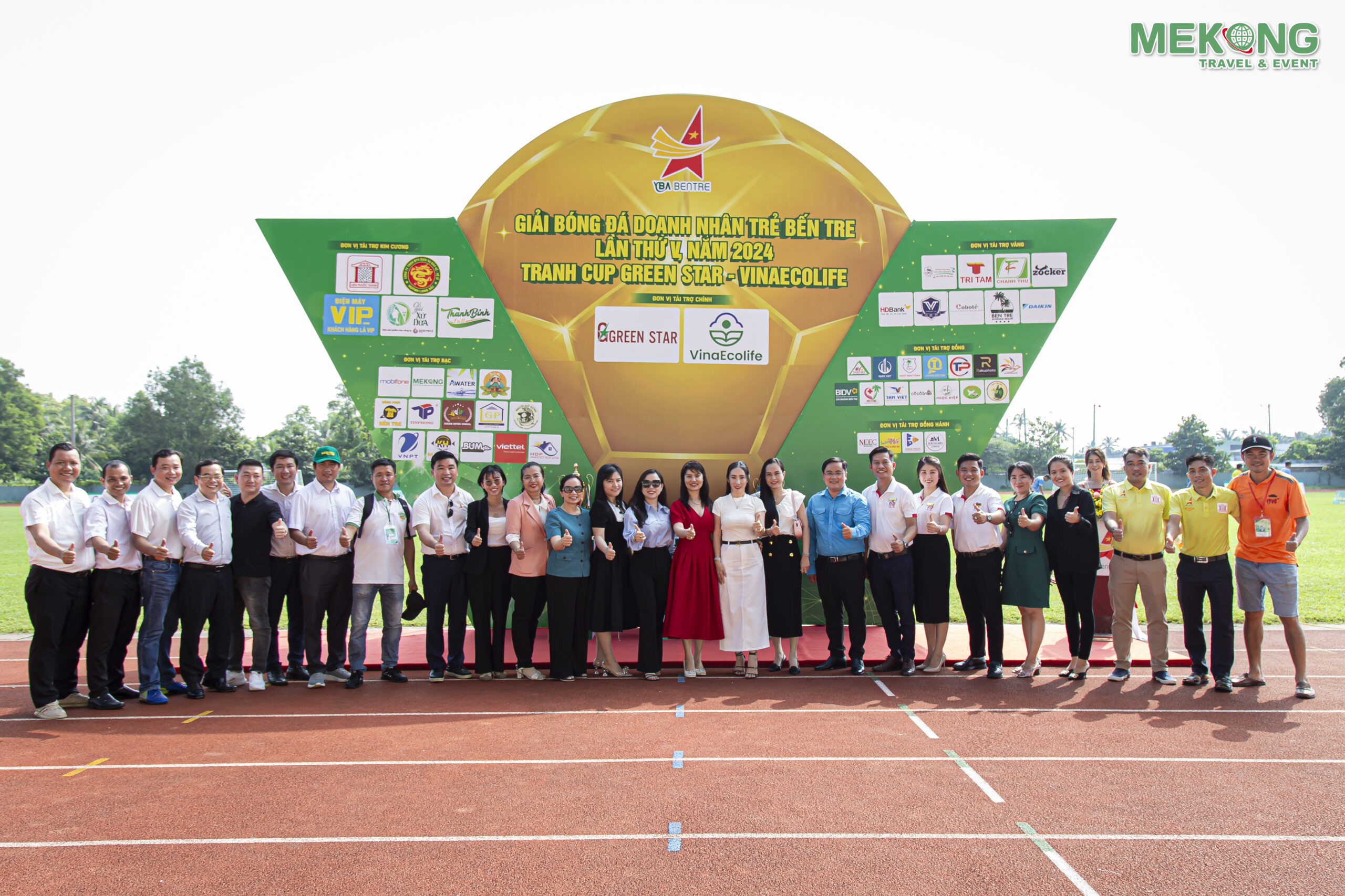 Giải bóng đá Doanh nhân trẻ Bến Tre lần 5 năm 2024 tranh cúp Green Star – VinaEcolife