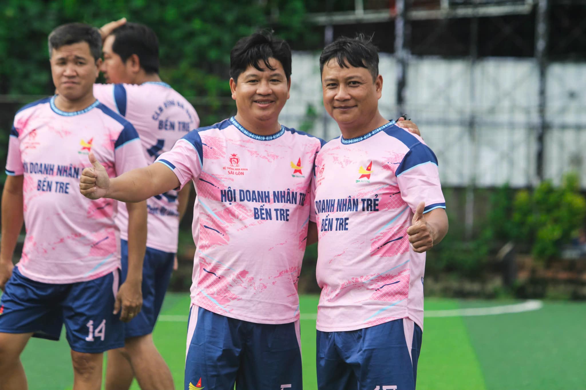 Giao lưu Bóng đá giữa CLB Bóng đá doanh nhân trẻ Bến Tre và CLB Đại Nam Phong đến từ Tp Hồ Chí Minh