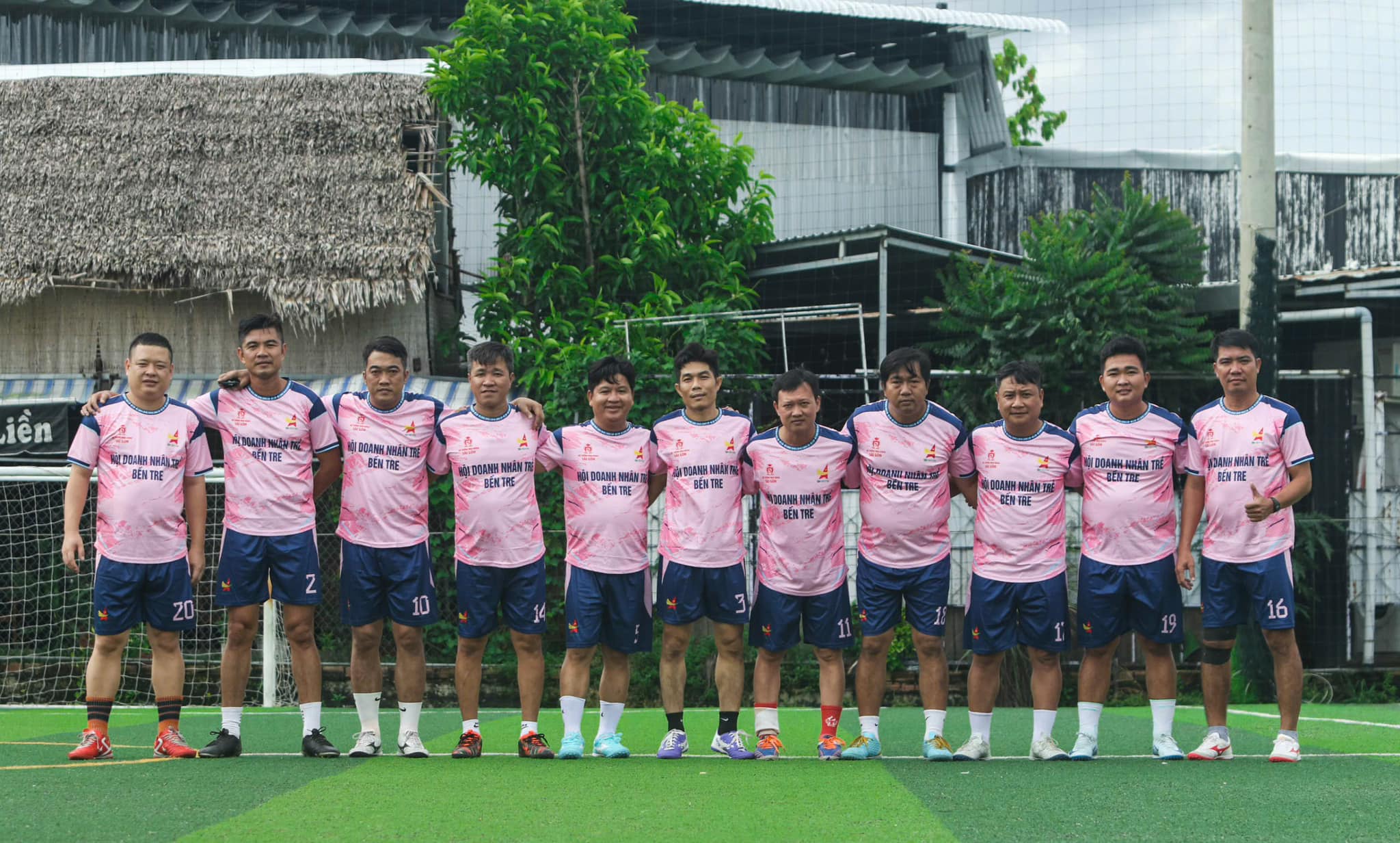 Giao lưu Bóng đá giữa CLB Bóng đá doanh nhân trẻ Bến Tre và CLB Đại Nam Phong đến từ Tp Hồ Chí Minh