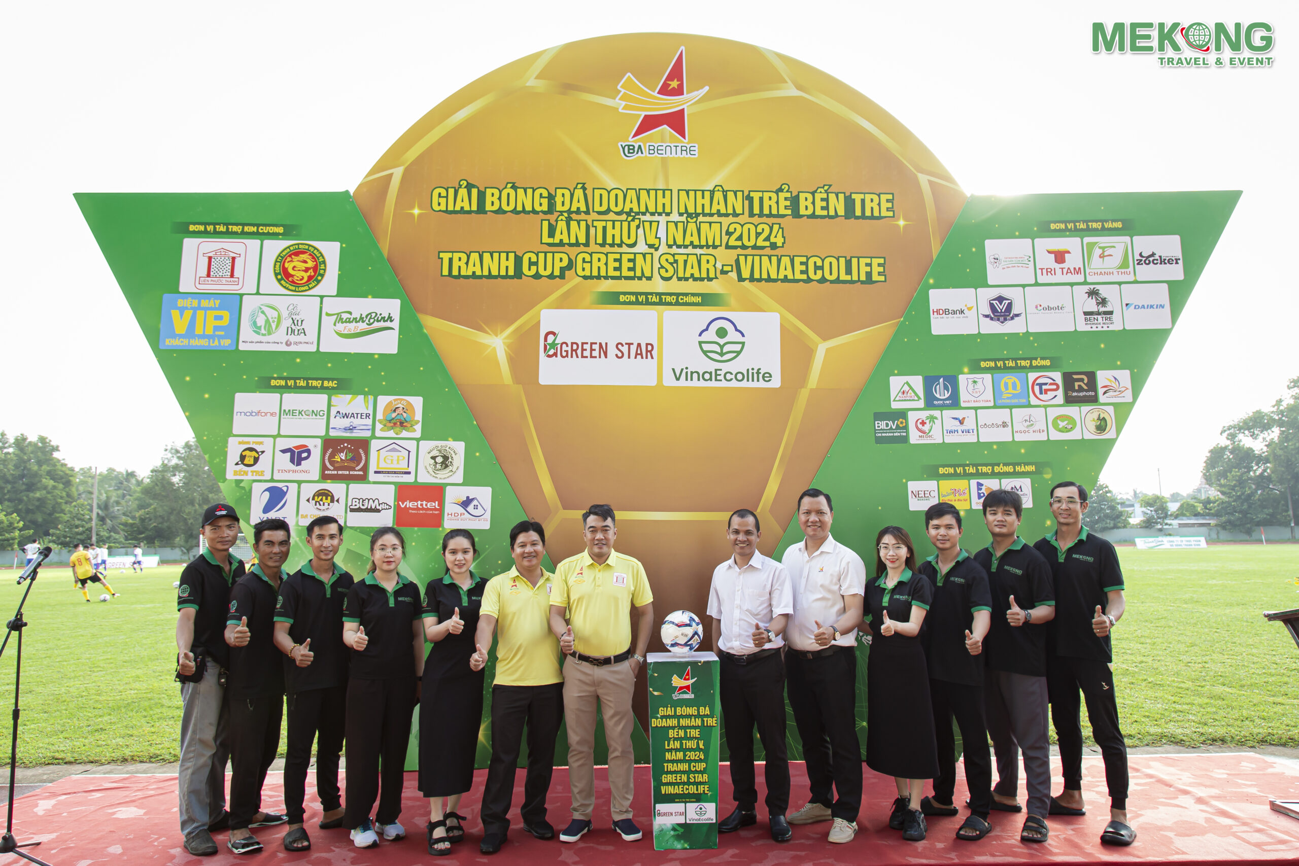 Giải bóng đá Doanh nhân trẻ Bến Tre lần 5 năm 2024 tranh cúp Green Star – VinaEcolife
