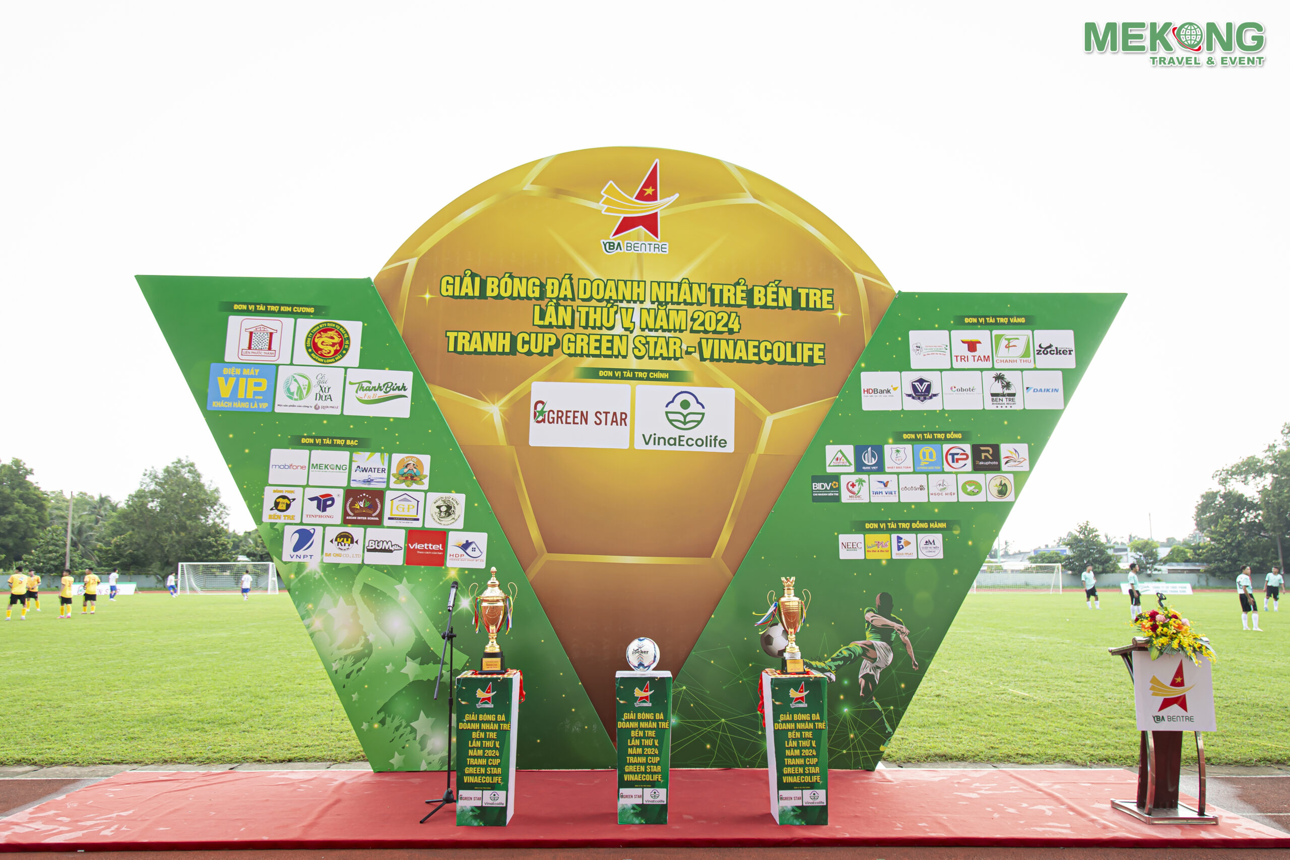 Giải bóng đá Doanh nhân trẻ Bến Tre lần 5 năm 2024 tranh cúp Green Star – VinaEcolife