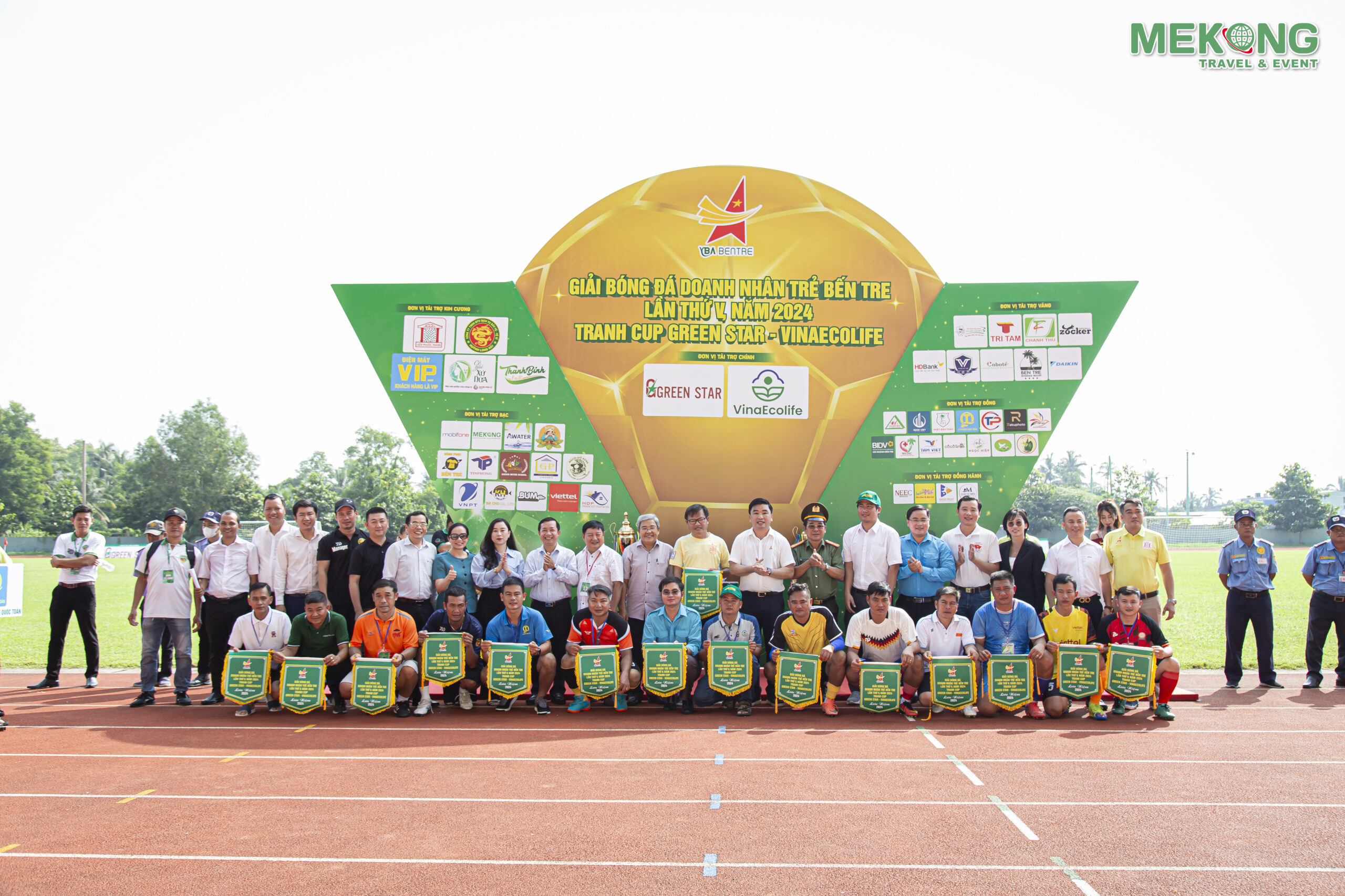 Giải bóng đá Doanh nhân trẻ Bến Tre lần 5 năm 2024 tranh cúp Green Star – VinaEcolife