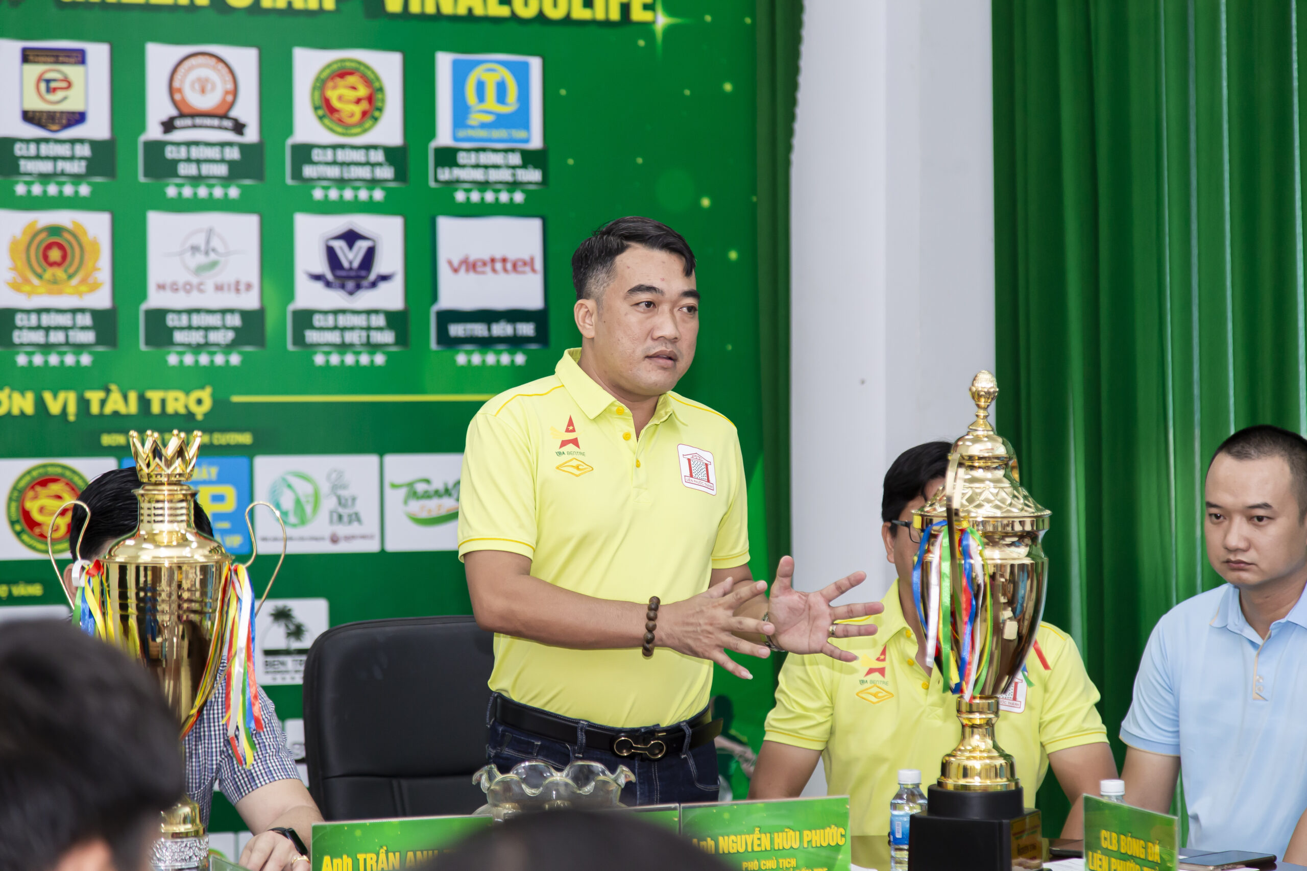 Họp Báo Và Bốc Thăm Thi Đấu Giải Bóng Đá Doanh Nhân Trẻ Bến Tre Lần V Tranh Cúp Green Star – VinaEcolife