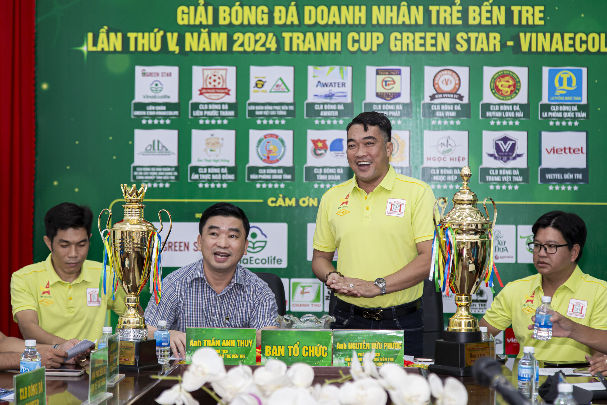 Họp Báo Và Bốc Thăm Thi Đấu Giải Bóng Đá Doanh Nhân Trẻ Bến Tre Lần V Tranh Cúp Green Star – VinaEcolife